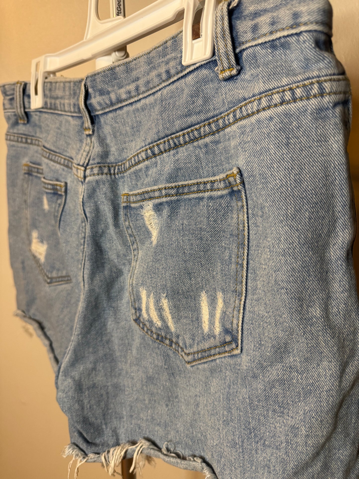 Momokrom Distressed Denim Short