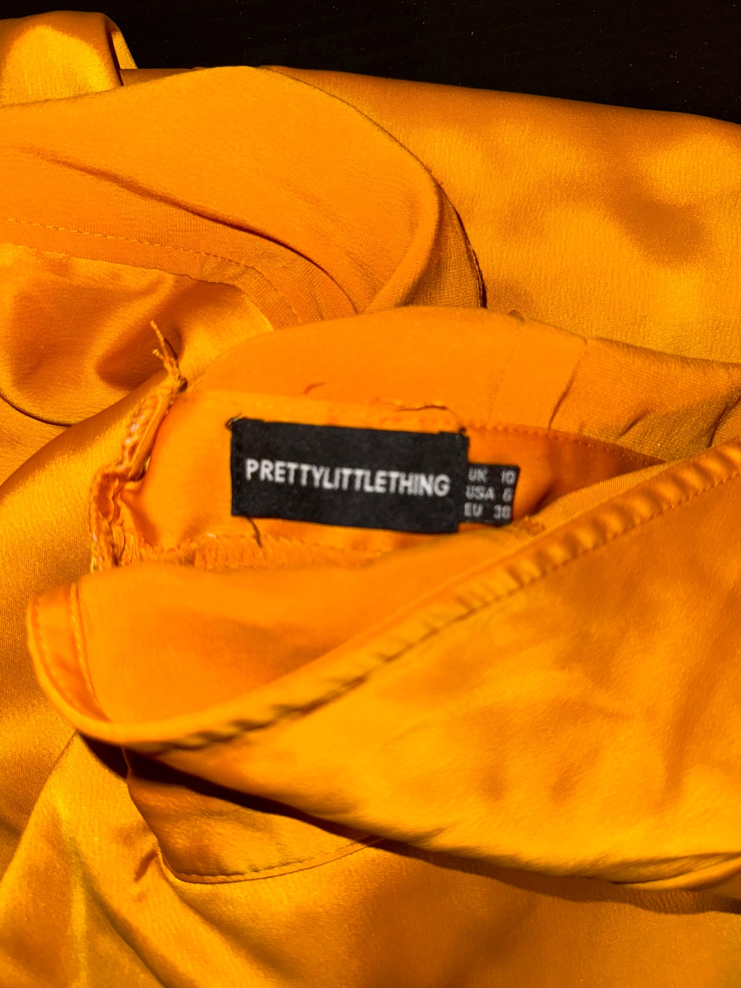 Mustard Asymmetric Drape Detail Maxi Dress