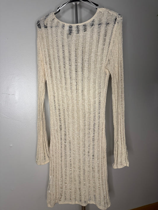 Cream Coverup Dress